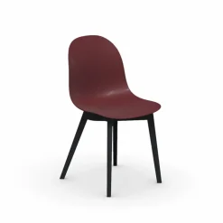 Chaise Salon|Chaise De Cuisine*1665 Academy Connubia© Chaise scandinave en polypropylène et bois
