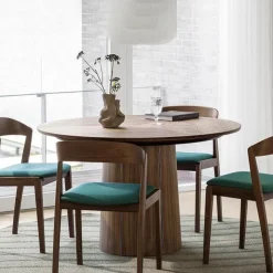Skovby Chaise Salon|Chaise De Salle à Manger*825 Chaise en bois massif avec assise en tissu rembourrée