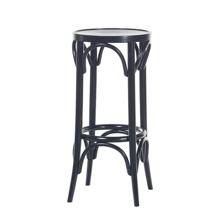 Ton Tabouret De Bar (assise +/- 80 Cm)*73 ® Tabouret de bar en bois style bistrot sans dossier