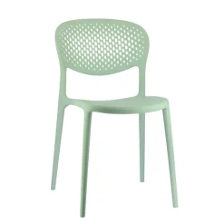 Chaise De Jardin*Abby Connubia® Chaise de jardin empilable en polypropylène recyclé avec dossier microperforé