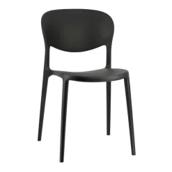 Chaise De Cuisine|Chaise De Salle à Manger*Abby Connubia® Chaise italienne empilable en polypropylène recyclé sans accoudoirs