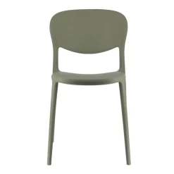 Chaise De Cuisine|Chaise De Salle à Manger*Abby Connubia® Chaise italienne empilable en polypropylène recyclé sans accoudoirs