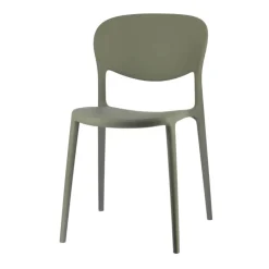 Chaise De Cuisine|Chaise De Salle à Manger*Abby Connubia® Chaise italienne empilable en polypropylène recyclé sans accoudoirs
