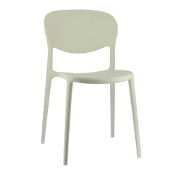 Chaise De Cuisine|Chaise De Salle à Manger*Abby Connubia® Chaise italienne empilable en polypropylène recyclé sans accoudoirs
