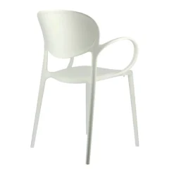 Chaise De Cuisine|Chaise De Salle à Manger*Abby Connubia® Fauteuil italien empilable en polypropylène recyclé