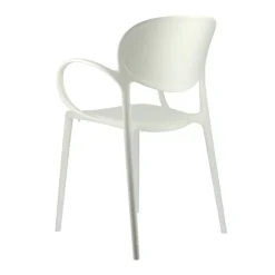 Chaise De Cuisine|Chaise De Salle à Manger*Abby Connubia® Fauteuil italien empilable en polypropylène recyclé