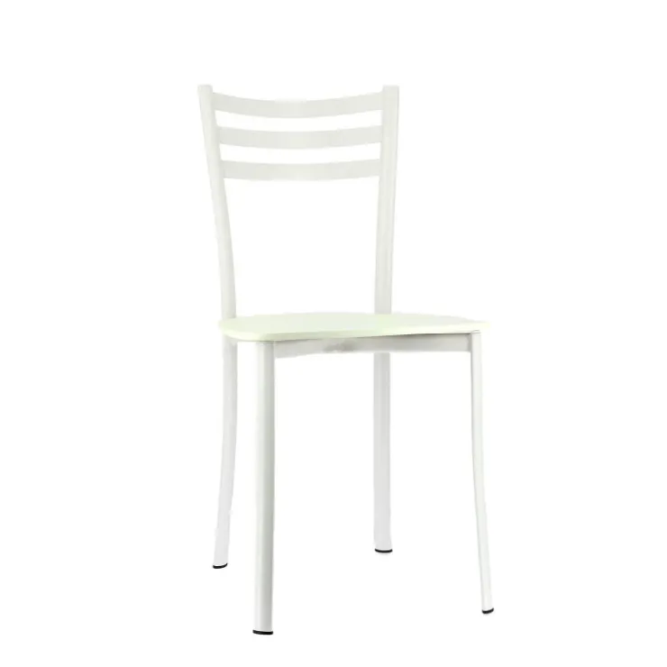 Chaise De Cuisine*Ace 1320 Chaise de cuisine en métal et assise bois