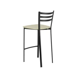Tabouret Hauteur Sur-mesure|Tabouret Snack (assise +/- 65 Cm)*Ace 1329 Tabouret de cuisine en métal et assise bois hauteur snack