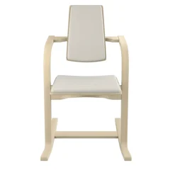 Varier Chaise De Bureau|Chaise Salon*Actulum ® Fauteuil de bureau ergonomique à bascule en tissu et bois