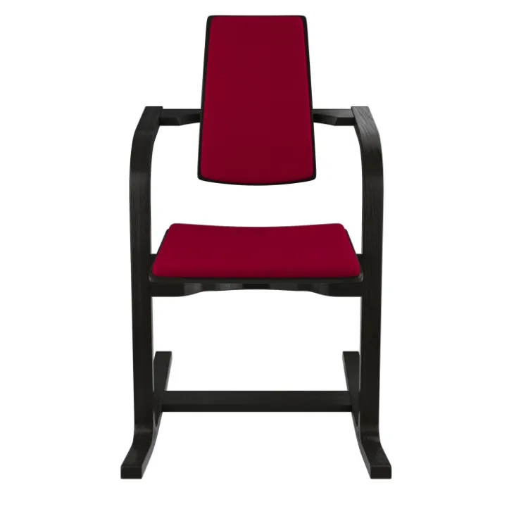 Varier Chaise De Bureau|Chaise Salon*Actulum ® Fauteuil de bureau ergonomique à bascule en tissu et bois