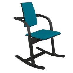 Varier Chaise De Bureau|Chaise Salon*Actulum ® Fauteuil de bureau ergonomique à bascule en tissu et bois