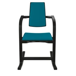 Varier Chaise De Bureau|Chaise Salon*Actulum ® Fauteuil de bureau ergonomique à bascule en tissu et bois