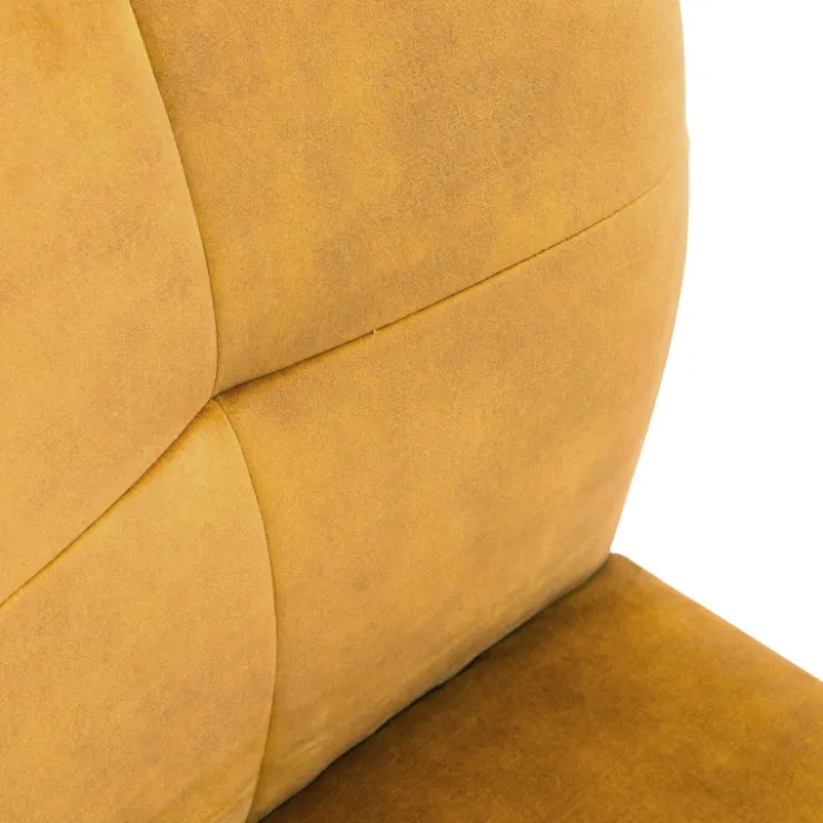 Chaise De Salle à Manger|Chaise Salon*Adèle Chaise confortable en tissu pieds bois