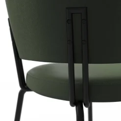 Perfecta Chaise Salon|Chaise De Salle à Manger*Aero Chaise tendance belge en tissu pieds métal