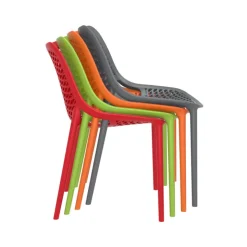 Chaise De Cuisine*Air Chaise moderne ajourée en polypropylène