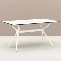 Table De Salle à Manger*Air Table rectangulaire en stratifié et polypropylène