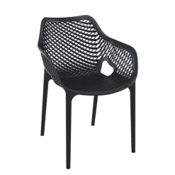 Chaise De Jardin|Fauteuil De Jardin*Air XL Fauteuil de jardin moderne ajouré en polypropylène
