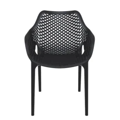 Chaise De Jardin|Fauteuil De Jardin*Air XL Fauteuil de jardin moderne ajouré en polypropylène
