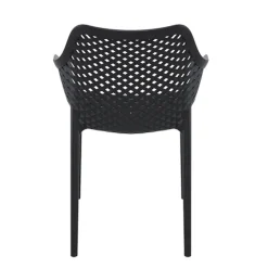 Chaise De Jardin|Fauteuil De Jardin*Air XL Fauteuil de jardin moderne ajouré en polypropylène
