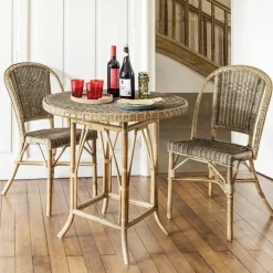Kok Chaise De Salle à Manger|Chaise Salon*AlbertineChaise en rotin vintage