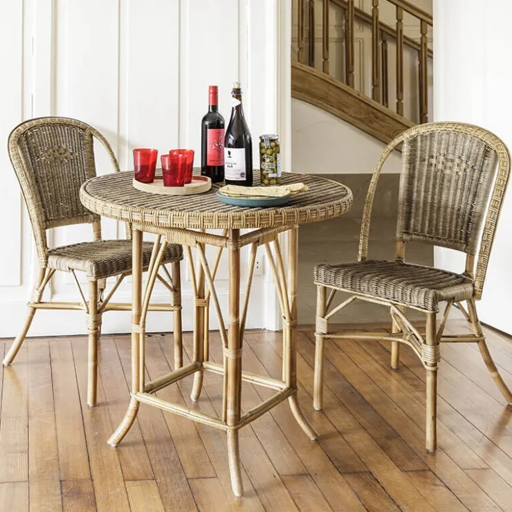 Kok Chaise De Salle à Manger|Chaise Salon*AlbertineChaise en rotin vintage