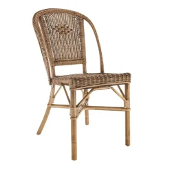 Kok Chaise De Salle à Manger|Chaise Salon*AlbertineChaise en rotin vintage
