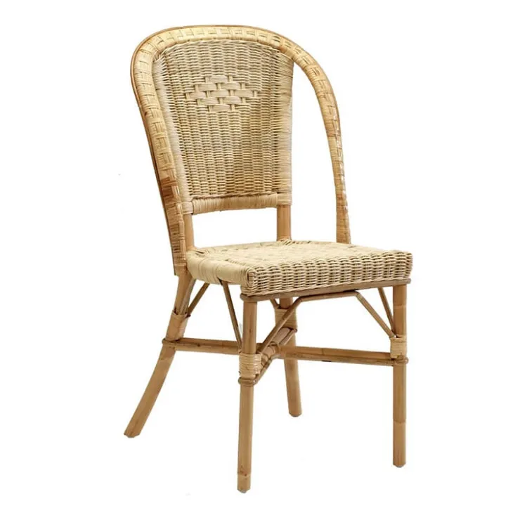 Kok Chaise De Salle à Manger|Chaise Salon*AlbertineChaise en rotin vintage