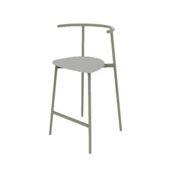 Carrier Tabouret Snack (assise +/- 65 Cm)|Tabouret De Bar (assise +/- 80 Cm)*Alice ® Tabouret snack moderne en acier fabriqué en France