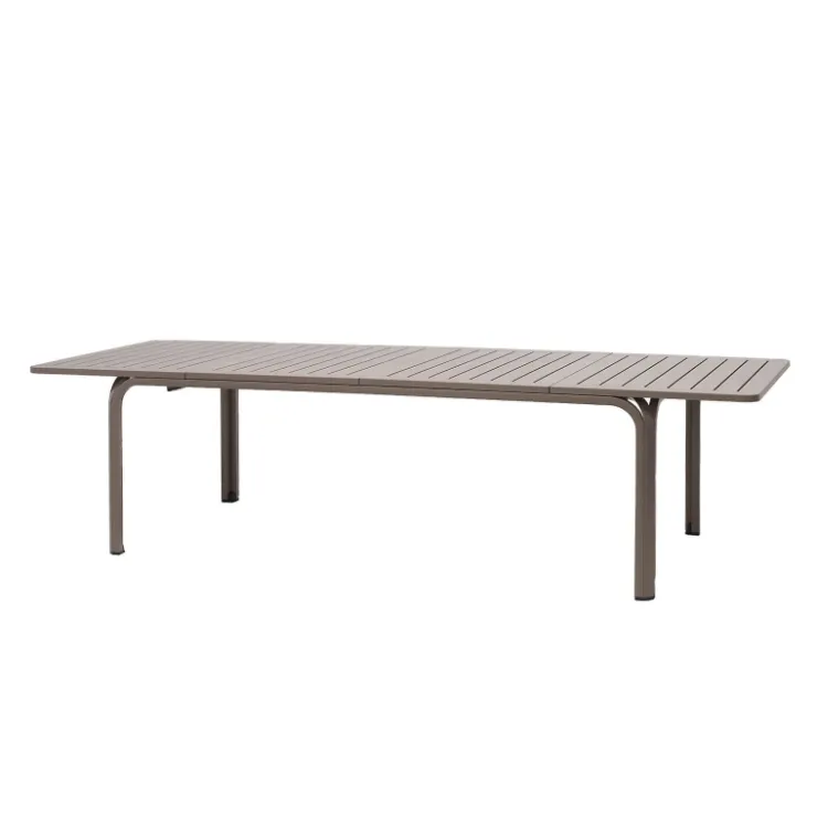 Table De Jardin*Alloro Table de jardin extensible en polypropylène et aluminium