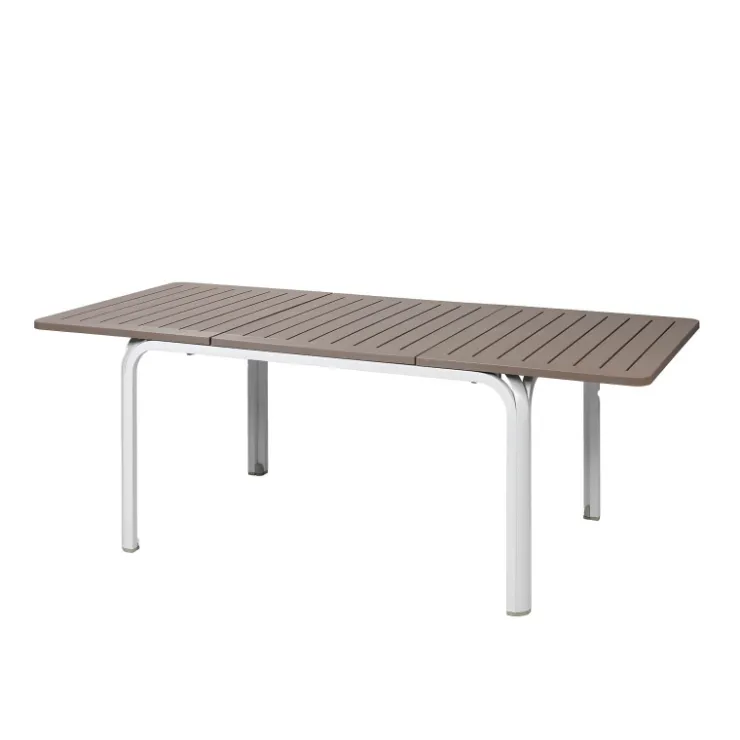 Table De Jardin*Alloro Table de jardin extensible en polypropylène et aluminium
