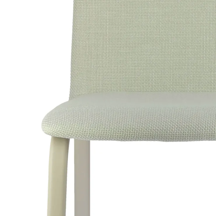 Perfecta Chaise De Salle à Manger*Altea Chaise en tissu et pieds en métal
