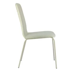 Perfecta Chaise De Salle à Manger*Altea Chaise en tissu et pieds en métal