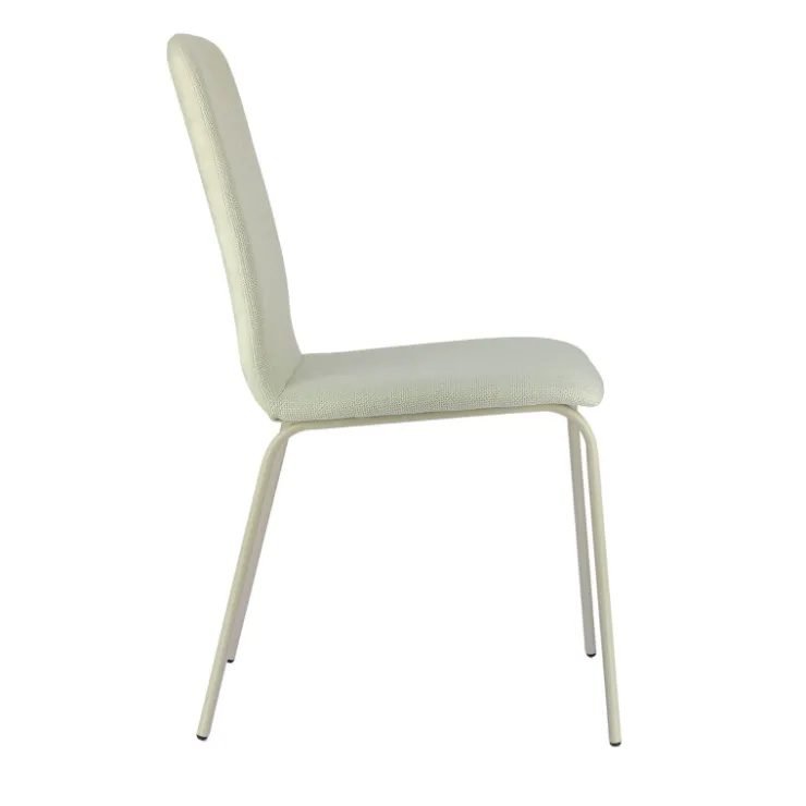 Perfecta Chaise De Salle à Manger*Altea Chaise en tissu et pieds en métal