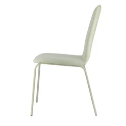Perfecta Chaise De Salle à Manger*Altea Chaise en tissu et pieds en métal