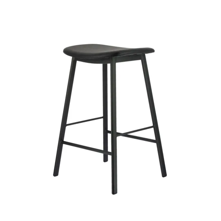 Perfecta Tabouret Snack (assise +/- 65 Cm)|Tabouret De Bar (assise +/- 80 Cm)*Ami Tabouret snack sans dossier simili fabrication belge