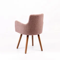 Sessio Chaise Salon|Chaise Pour Chambre*Anders Fauteuil cocooning en tissu et pieds bois