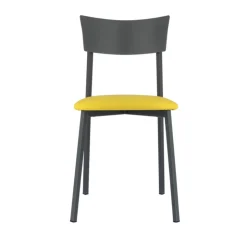 Carrier Chaise De Cuisine*Anémone ® Chaise de cuisine contemporaine en métal fabriquée en France