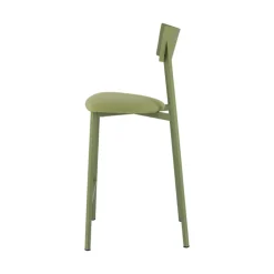 Carrier Tabouret Snack (assise +/- 65 Cm)|Tabouret De Bar (assise +/- 80 Cm)*Anémone ® Tabouret snack français avec assise en tissu rembourrée et dossier métal