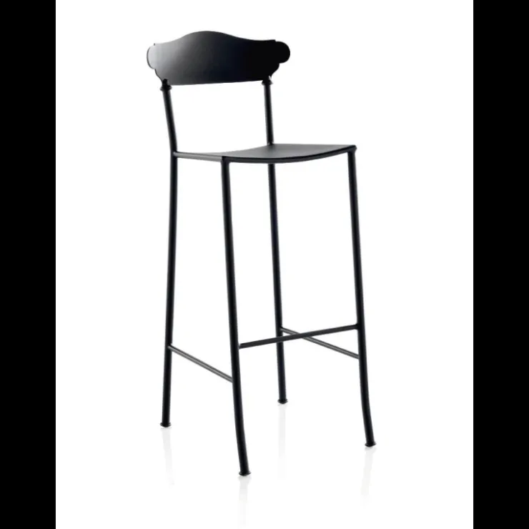Jayso Tabouret Snack (assise +/- 65 Cm)|Tabouret De Bar (assise +/- 80 Cm)*Apolo Tabouret en métal style provençal