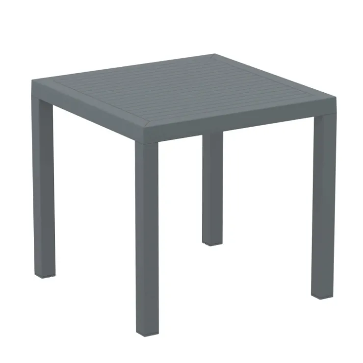 Table De Jardin*Ares Table de terrasse carrée en résine