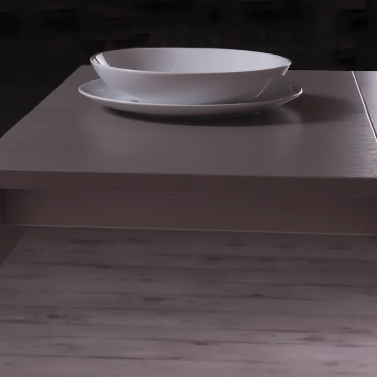 Altacom Table De Salon|Table Pour Petit Espace*Ares Wing Table modulable extensible réglable en hauteur en bois et métal