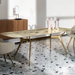 Sovet Italia Table De Salle à Manger*Arkos Sovet® Table design rectangulaire en céramique fabriquée en Italie