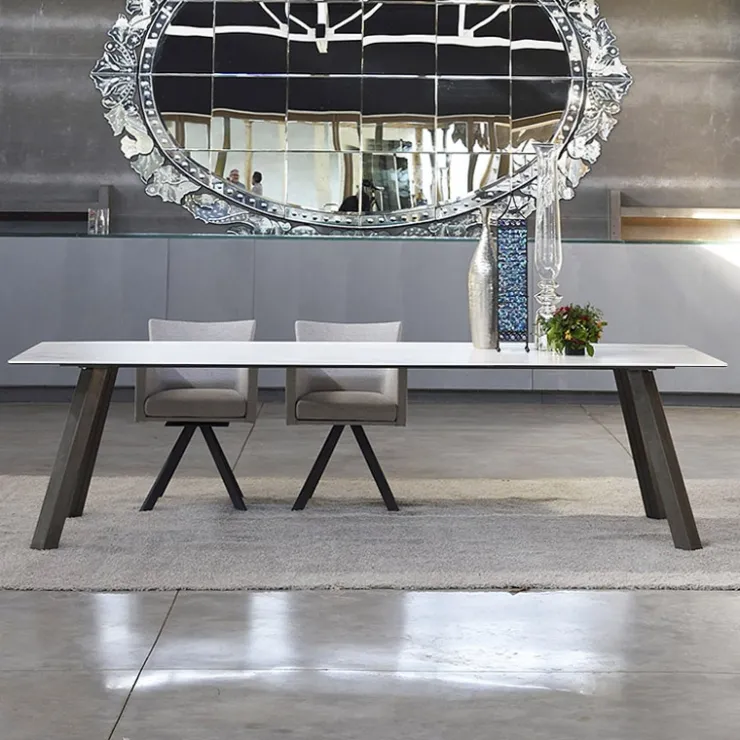 Pure design Table De Salle à Manger*Artur Table de salle à manger moderne en Dekton