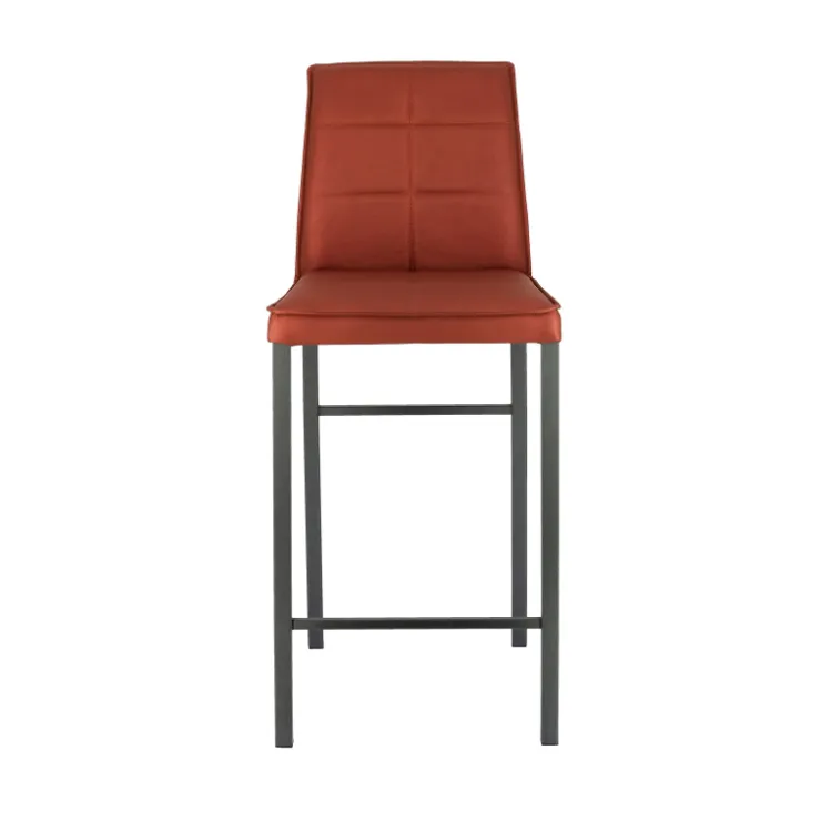 Europea Tabouret Snack (assise +/- 65 Cm)|Tabouret De Bar (assise +/- 80 Cm)*Atlanta Tabouret snack italien en synthétique avec pieds en métal