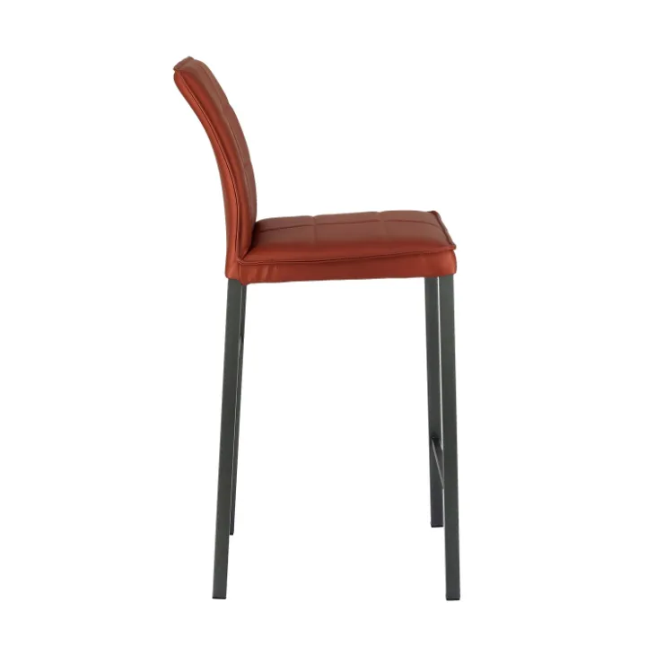 Europea Tabouret Snack (assise +/- 65 Cm)|Tabouret De Bar (assise +/- 80 Cm)*Atlanta Tabouret snack italien en synthétique avec pieds en métal