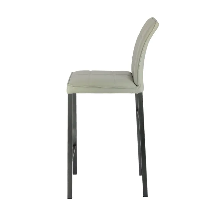 Europea Tabouret Snack (assise +/- 65 Cm)|Tabouret De Bar (assise +/- 80 Cm)*Atlanta Tabouret snack italien en synthétique avec pieds en métal
