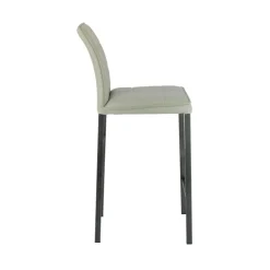 Europea Tabouret Snack (assise +/- 65 Cm)|Tabouret De Bar (assise +/- 80 Cm)*Atlanta Tabouret snack italien en synthétique avec pieds en métal