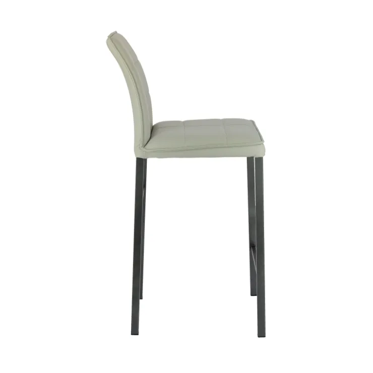 Europea Tabouret Snack (assise +/- 65 Cm)|Tabouret De Bar (assise +/- 80 Cm)*Atlanta Tabouret snack italien en synthétique avec pieds en métal