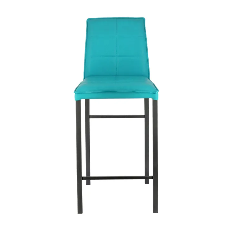 Europea Tabouret Snack (assise +/- 65 Cm)|Tabouret De Bar (assise +/- 80 Cm)*Atlanta Tabouret snack italien en synthétique avec pieds en métal