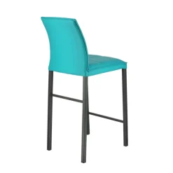 Europea Tabouret Snack (assise +/- 65 Cm)|Tabouret De Bar (assise +/- 80 Cm)*Atlanta Tabouret snack italien en synthétique avec pieds en métal